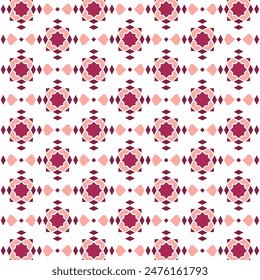 Seamless traditional geometric pattern with Islamic ornaments. Versatile design for various creative projects, suitable for Islamic decorative arts, tiles, textiles, backdrops, wallpapers, etc.