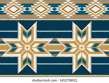 Seamless traditional indian repeat pattern