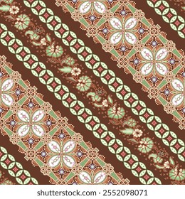 Padrão Batik tradicional sem emenda 20 novembro 2024