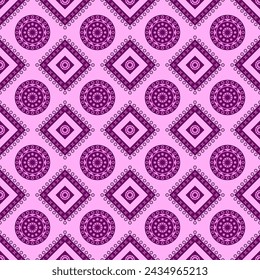 Seamless traditional native pattern, ethnic background, geometric vector pattern