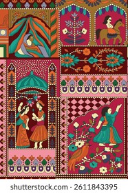 seamless traditional pattern timeless ethnic and design for fabric