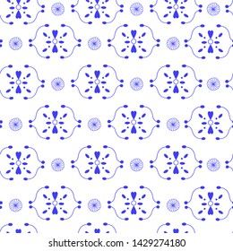 seamless traditional vector pattern; china 
chrysanthemum