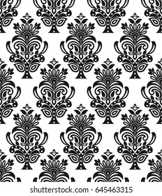 Seamless traditional wallpaper