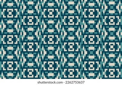 seamless traditional woven pattern called anyaman