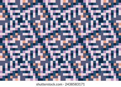 Seamless traditional woven pattern called Anyaman