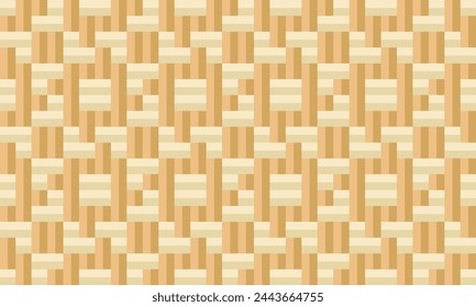 Seamless traditional woven pattern called Anyaman
