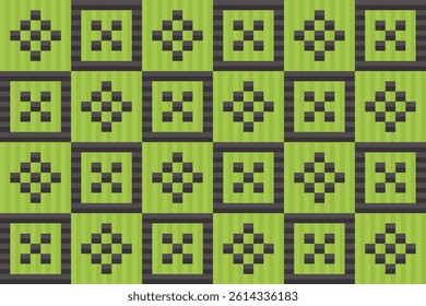 seamless traditional woven pattern called Anyaman