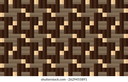 seamless traditional woven pattern called Anyaman