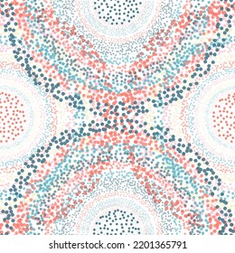 Cercles Harmonieux et transparents Arrière-Plan - Image Vectorielle (Pas de transparents en eps) Motif rétro harmonieux avec cercles