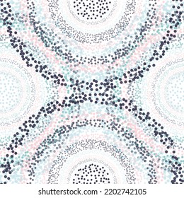 Seamless Transparent Circles Background - Vector (No Transparencies in eps) Seamless round bubbles kids pattern in vector