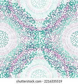 Cercles Harmonieux et transparents Arrière-Plan - Image Vectorielle (Pas de transparents en eps) Motif rétro harmonieux avec cercles