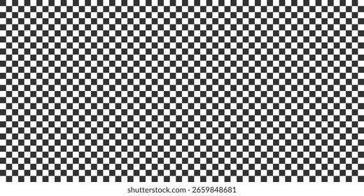 Seamless transparent pattern background. Abstract checkered checkerboard for game. Checkerboard seamless pattern. Grid with geometric square shape, race or rally flag and mosaic floor tile.