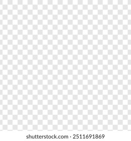 Seamless transparent pattern background, White and gray checkered pattern, vector checkerboard simulation alpha channel png transparency texture.