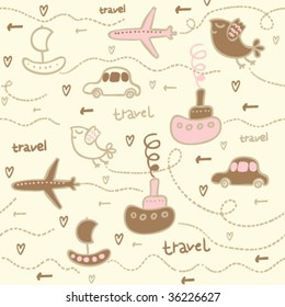 Seamless travel concept