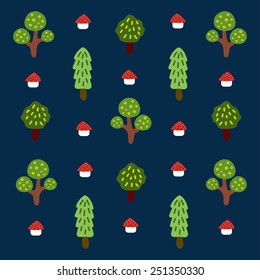 Seamless tree