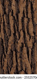 Seamless tree bark texture