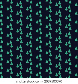Seamless tree pattern design and background art