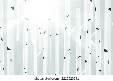 Patrón vectorial de árboles y papel solar sin foco