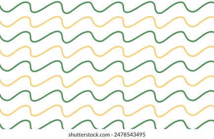 Nahtlose trendige bunte Muster-Set mit Pinselstrichen, von Hand gezeichnet. Vektorillustration	