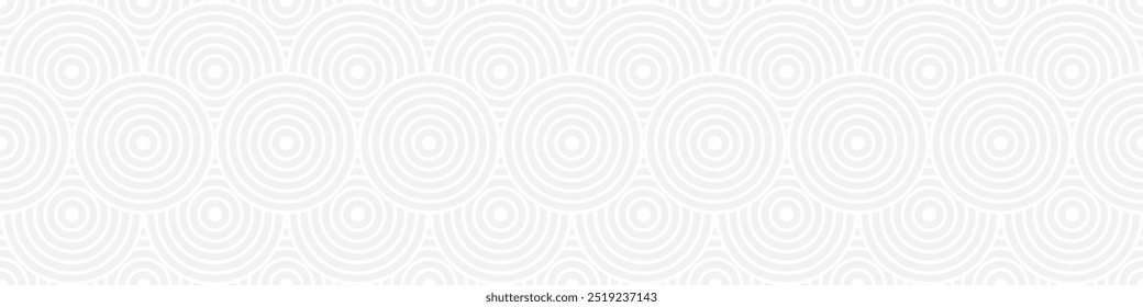 Seamless trendy pattern of stripes and diamonds, geometric white shapes for textiles and wallpaper. Abstract panoramic pattern on a gray background for a New Year or wedding cover or card.