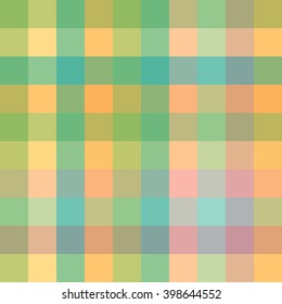 Seamless trendy patterns with squares and lines. Seamless colorful texture. Universal stylish background. Vector illustration.