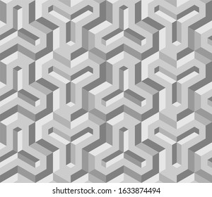 Seamless, trendy and stylish geometric pattern.