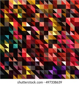 seamless triangle abstract pattern.Abstract colorful triangles for design