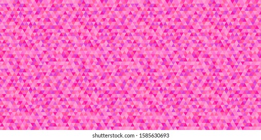 Seamless triangle background. Colorful pattern with triangles. Geometric background