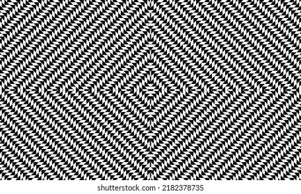 Seamless Triangle Motifs Pattern. Motifs Pattern for Ornate or Decoration for Interior, Exterior, Carpet, Textile, Garment, Cloth, Silk, Tile, Plastic, Paper, Wrapping, Wallpaper, Ect. Vector 
