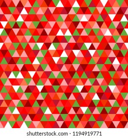 Seamless triangle pattern. Abstract geometric wallpaper of the surface. Tile background. Print for polygraphy, posters, t-shirts and textiles. Mosaic texture. Wrapping paper. Vintage and retro style