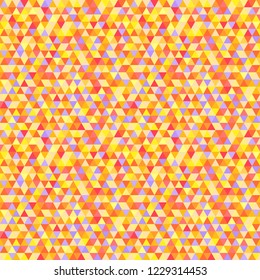 Seamless triangle pattern. Abstract geometric wallpaper of the surface. Tiled background. Print for polygraphy, posters, t-shirts and textiles. Mosaic texture. Doodle for design