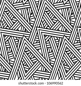 Seamless triangle pattern background