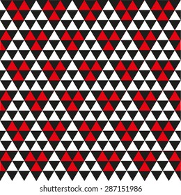 Seamless triangle pattern background