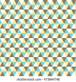 seamless triangle pattern and background vector illustration
