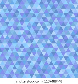 Seamless triangle pattern. Cold colors. Abstract geometric wallpaper of the surface. Cute background. Print for polygraphy, posters, t-shirts and textiles. Beautiful texture. Doodle for design