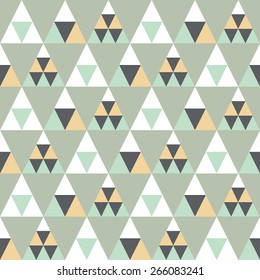 seamless triangle pattern design. vector illustration