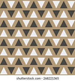 seamless triangle pattern design. vector illustration