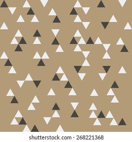 seamless triangle pattern design. vector illustration