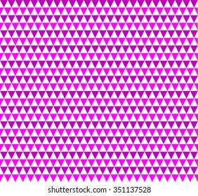 Seamless triangle pattern. Geometric abstract texture. Vector Background