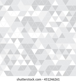 Seamless triangle pattern. Geometric texture. Vector background. 