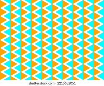 Seamless triangle pattern, modern style, modern minimalist flat style, bold, punchy vectors that demand attention, ideal geometry