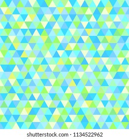 Seamless triangle pattern. Pretty colors. Abstract geometric wallpaper of the surface. Cute background. Print for polygraphy, posters, t-shirts and textiles. Beautiful texture. Doodle for design