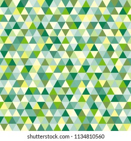 Seamless triangle pattern. Pretty colors. Abstract geometric wallpaper of the surface. Cute background. Print for polygraphy, posters, t-shirts and textiles. Beautiful texture. Doodle for design