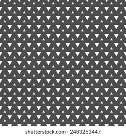 Seamless triangle pattern. A template for textures, textiles, wallpapers, banners, invitations and simple backgrounds. Layout for covers, posters, postcards, interior items and decorative