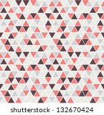 Seamless triangle pattern. Vector background. Geometric abstract texture