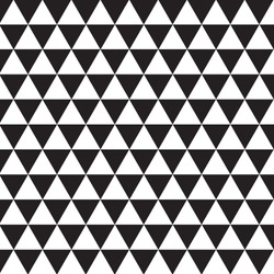Seamless Triangle Pattern, Vector Background
