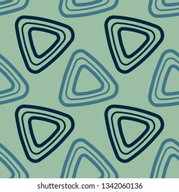 Seamless triangle pattern. Vector background. Geometric abstract texture.