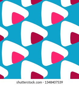 Seamless triangle pattern. Vector background. Geometric abstract texture.