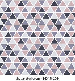 Seamless triangle pattern. Vector background. Geometric abstract texture 