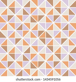 Seamless triangle pattern. Vector background. Geometric abstract texture 